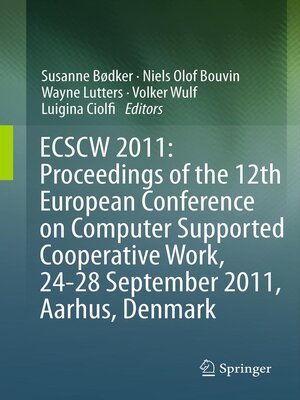 cover image of ECSCW 2011